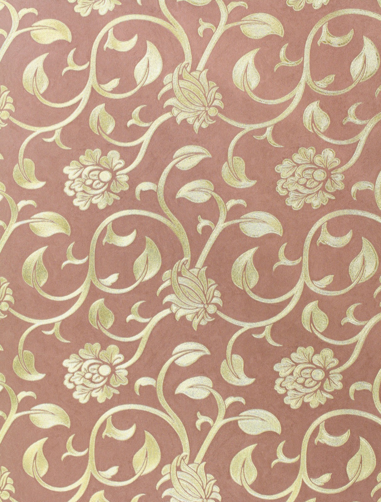 Marburg Vliestapete OPULENCE Tapete 77818 Blumen braun gold