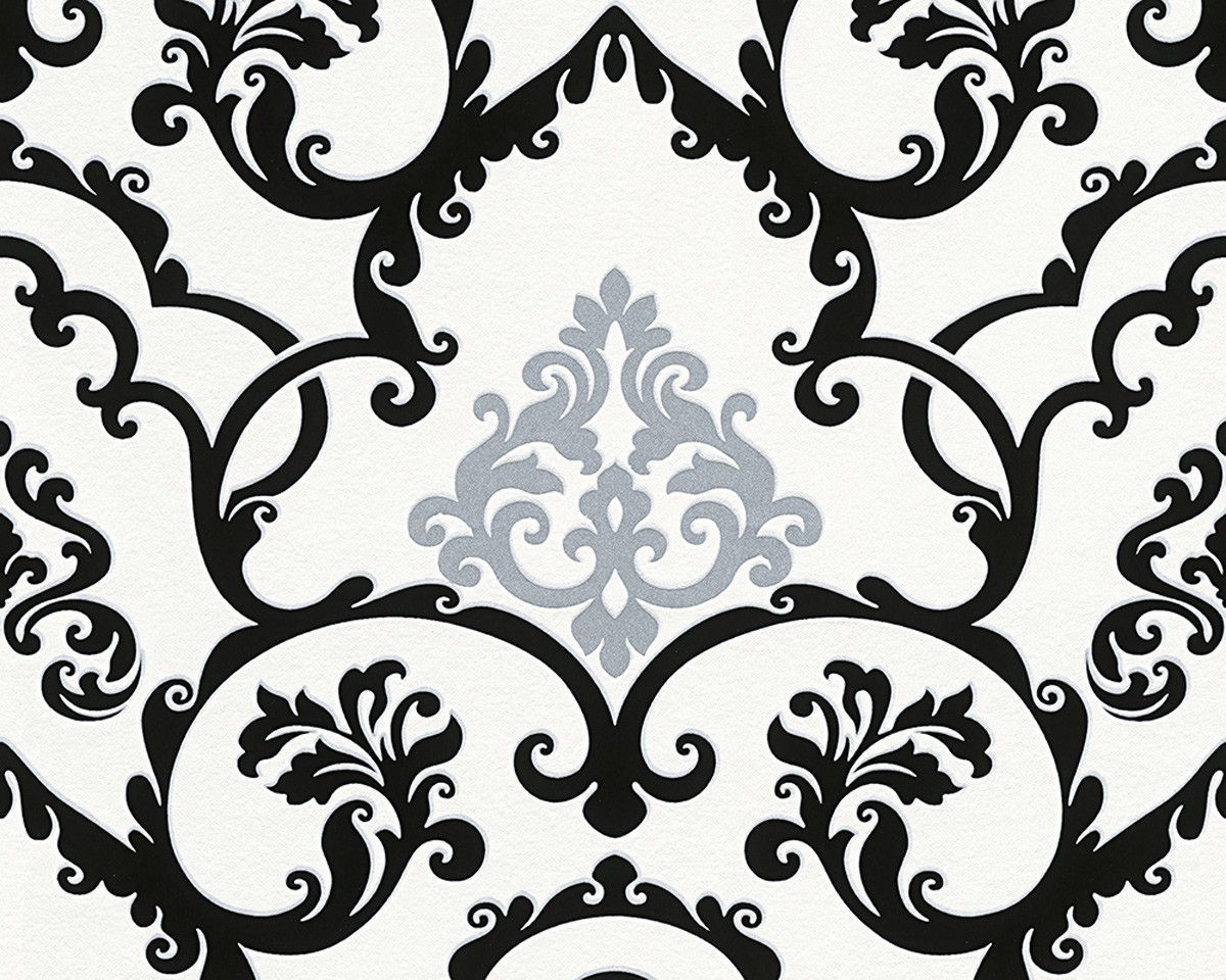 Vliestapete silber design – sehremini